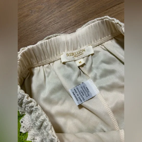 Crochet boho vacation set - crop top + shorts - Picture 9 of 14